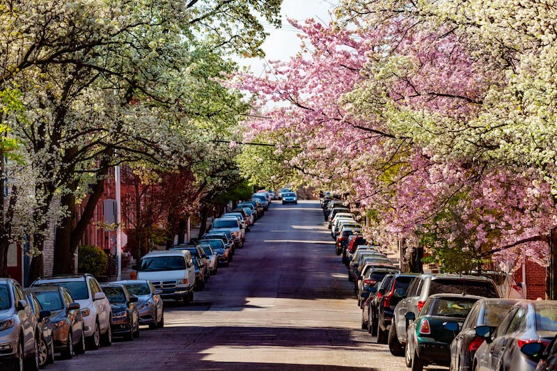 Street Parking in Baltimore, MD