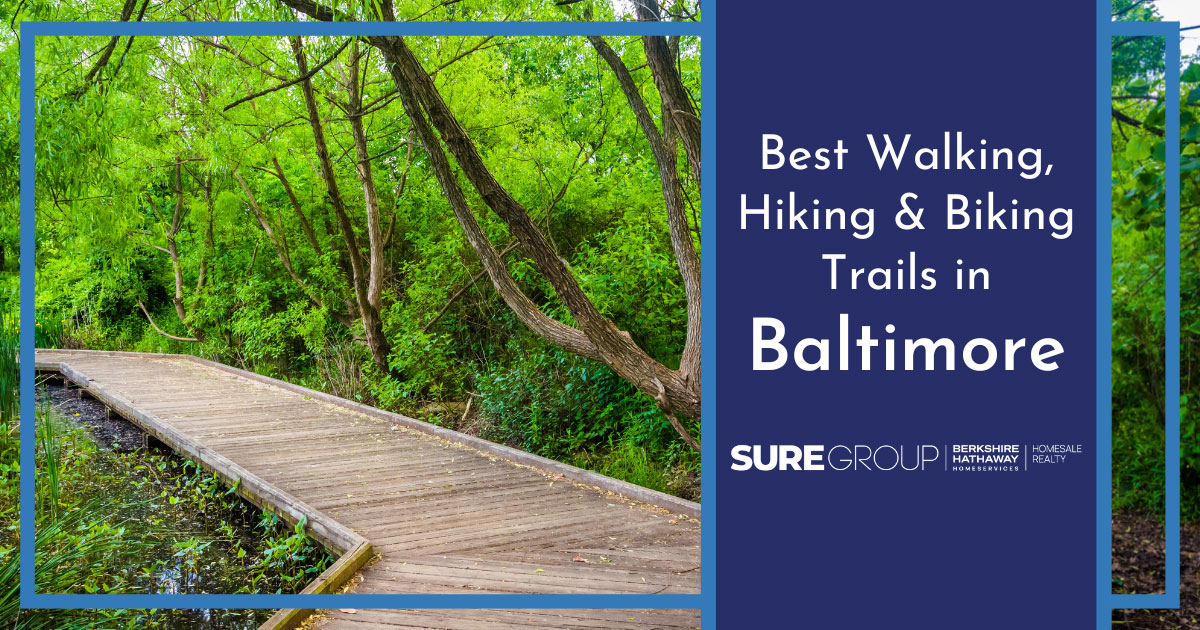 Best Walking and Jogging Trails in Balitmore