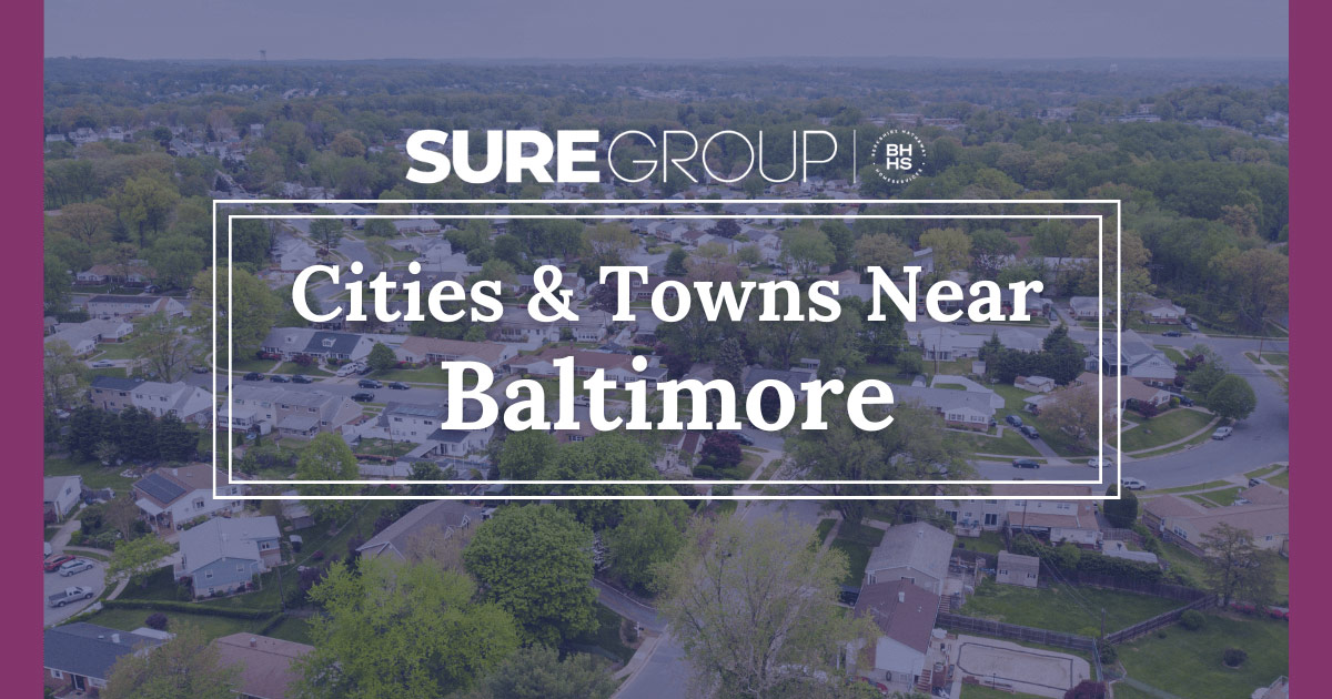 What Cities are in Baltimore County?