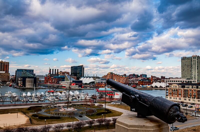 Federal Hill Neighborhood in Baltimore