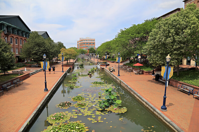 Carroll Canal River Walk in Frederick, MD