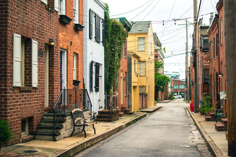 What Are Baltimore Row Houses Like?