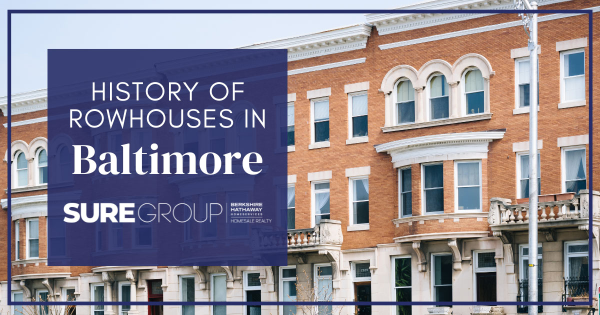 History of Rowhouses in Baltimore